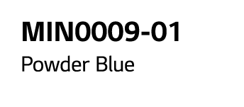 MIN0009-01 Powder Blue