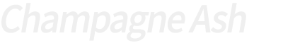 Champagne Ash