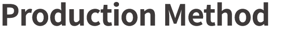 Production Method