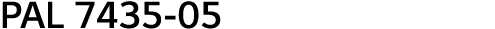 PAL 7435-05