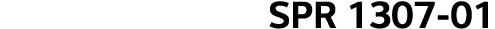 SPR 1307-01