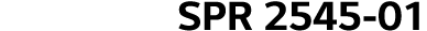 SPR 2545-01