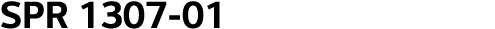 SPR 1307-01