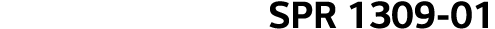SPR 1309-01