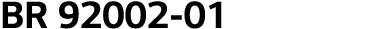 BR 92002-01