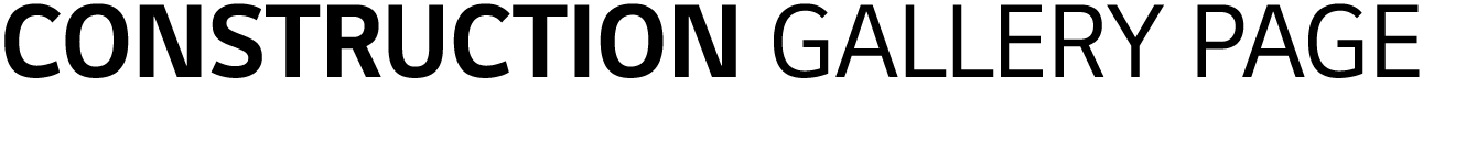 Construction Gallery Page