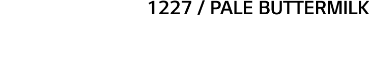 1227   Pale Buttermilk
