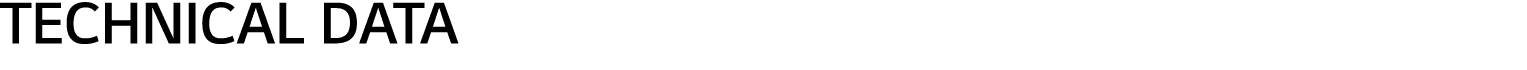 TECHNICAL DATA
