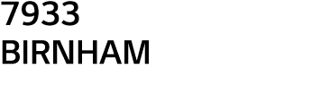 7933 BIRNHAM