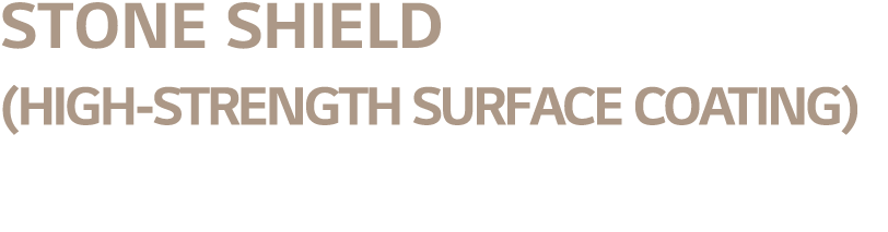 Stone Shield (High strength surface coating)